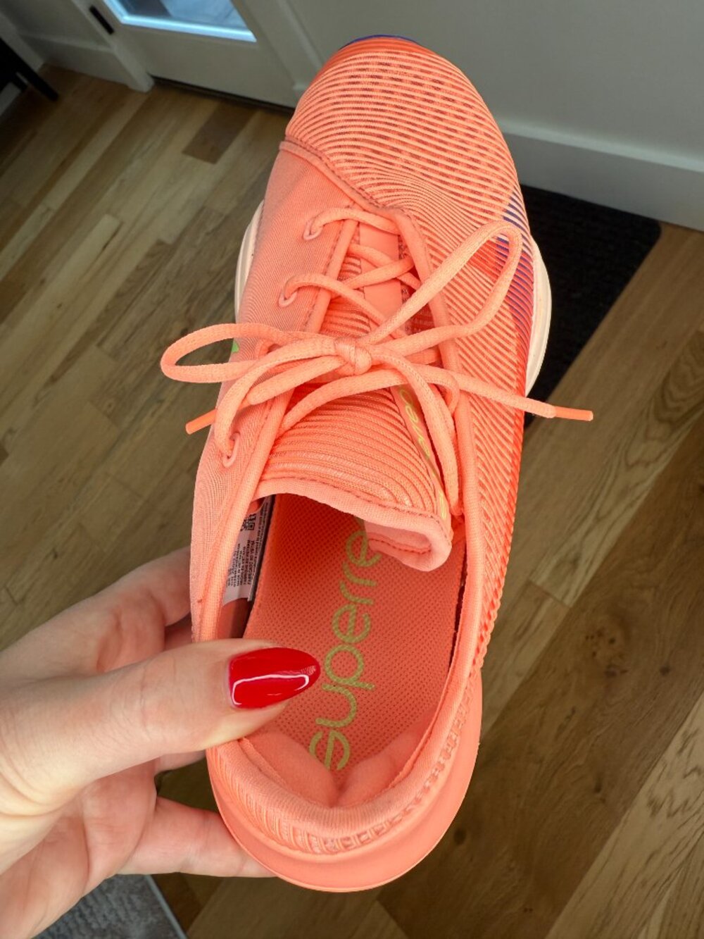 Nike Air Zoom SuperRep 2  Women's Training Sneakers - Coral - Picture 8 of 8